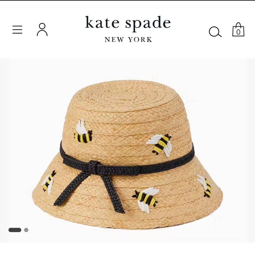 Kate Spade Bee My Honey Cloche Hat